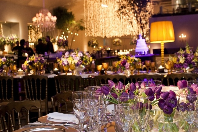 Decoração Roxo e Amarelo! 1