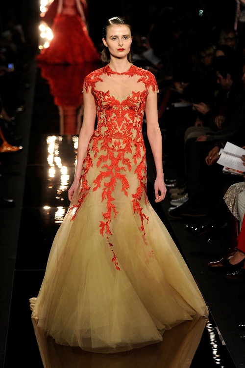 Monique Lhuillier New York Fashion Wek Fall 2012