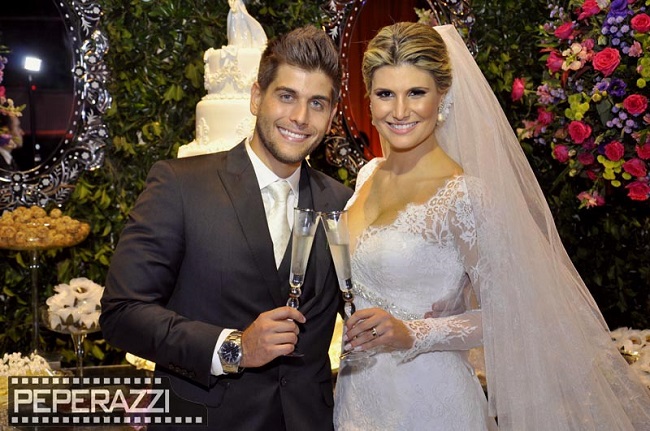 Casamento ao entardecer: Larissa e Leonardo