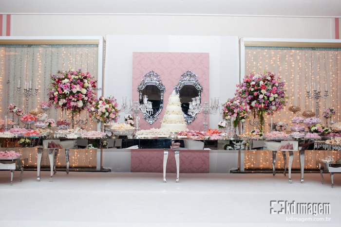 Decoração de Casamento Rosa