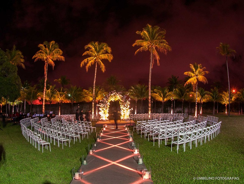 Casamento Clássico Branco, Verde e Rosa