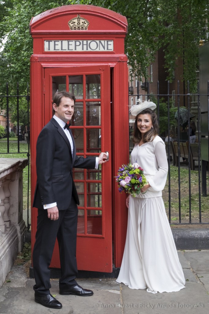 Casamento em Londres: Marcela e Henry
