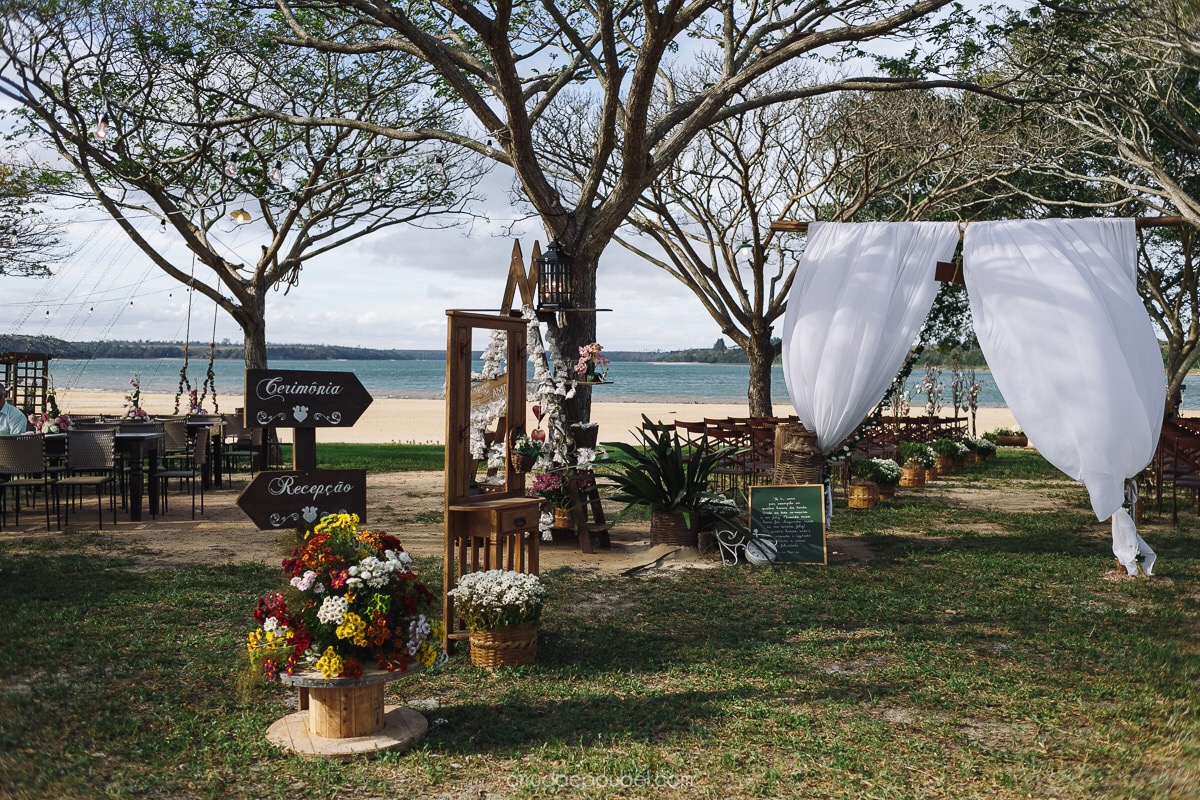 Casamento na lagoa - Linhares / ES