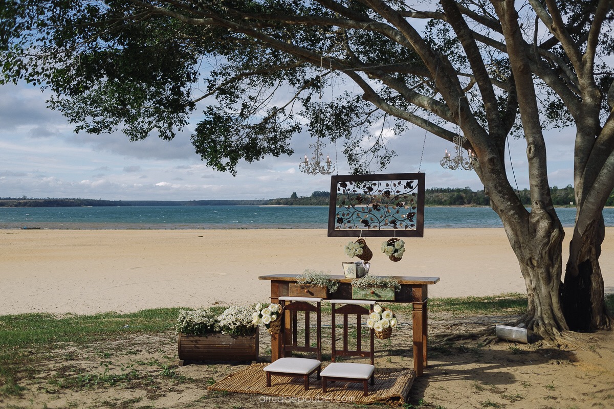 Casamento na lagoa - Linhares / ES