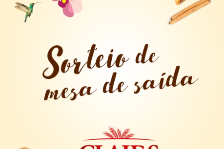 Sorteio: Mesa de Saída da Claid´s Biscoitos