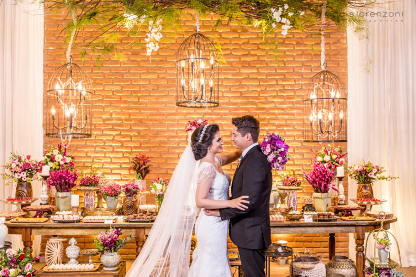 Casamento ao entardecer: Larissa e Leonardo