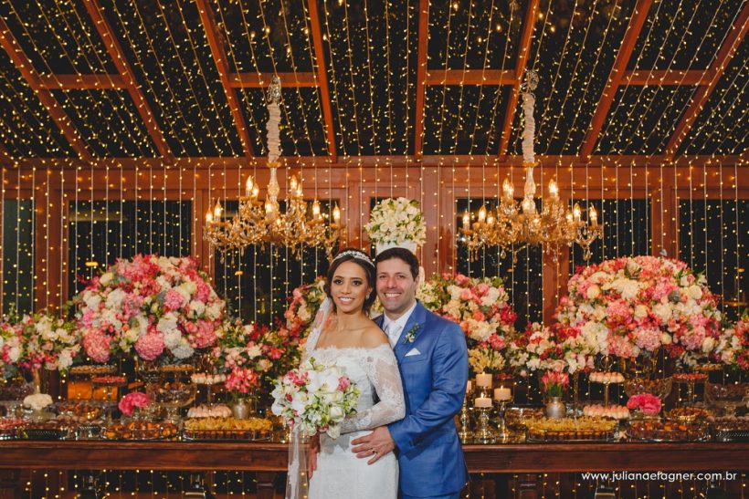 Casamento ao entardecer: Larissa e Leonardo