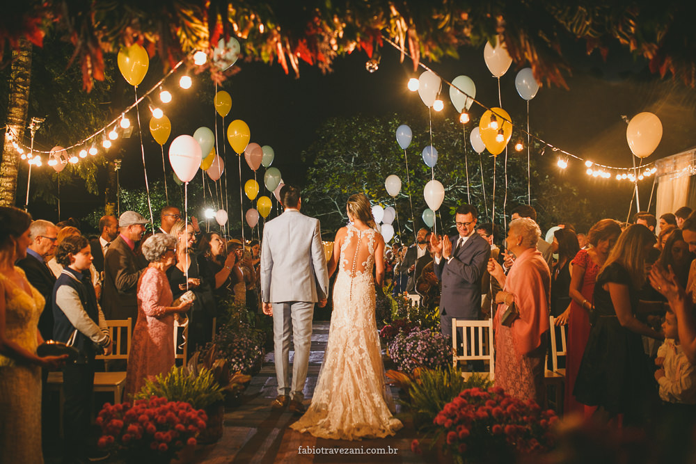 Casamento Ao Ar Livre: Fernanda e Fabiano