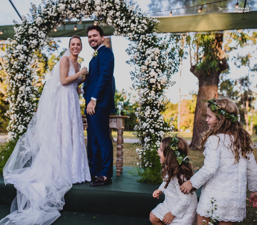 Casamento Ao Ar Livre: Flávia e Diego