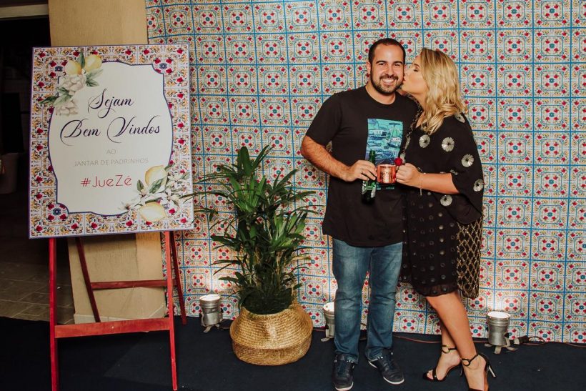 Jantar de Padrinhos: Melina e Gabriel