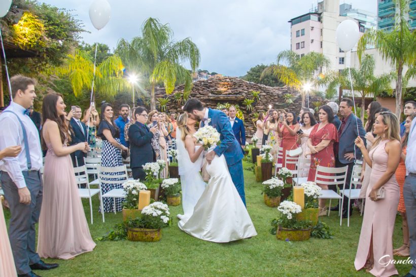 Casamento Estilo Romântico: Gisele e Renan