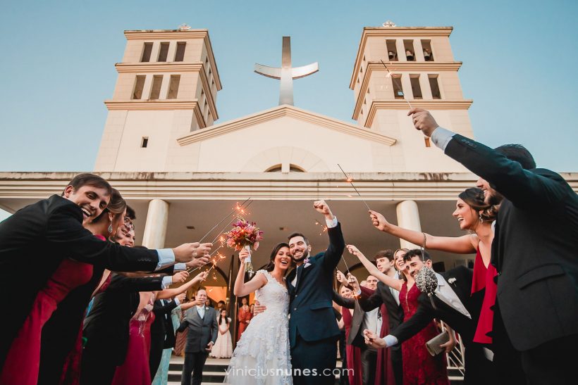 Casamento Estilo Romântico: Giseli e Vitor