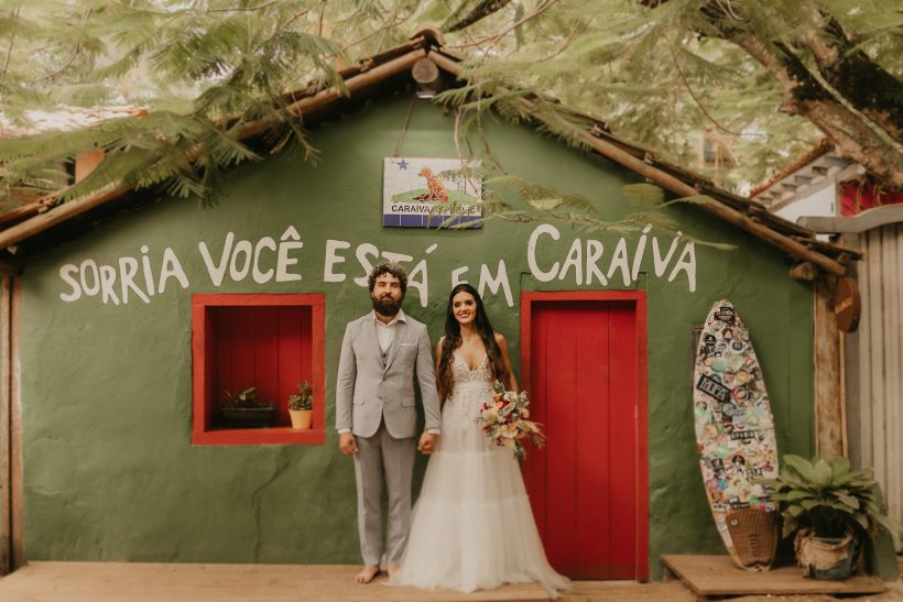 Casamento na Praia: Cristal e Peter