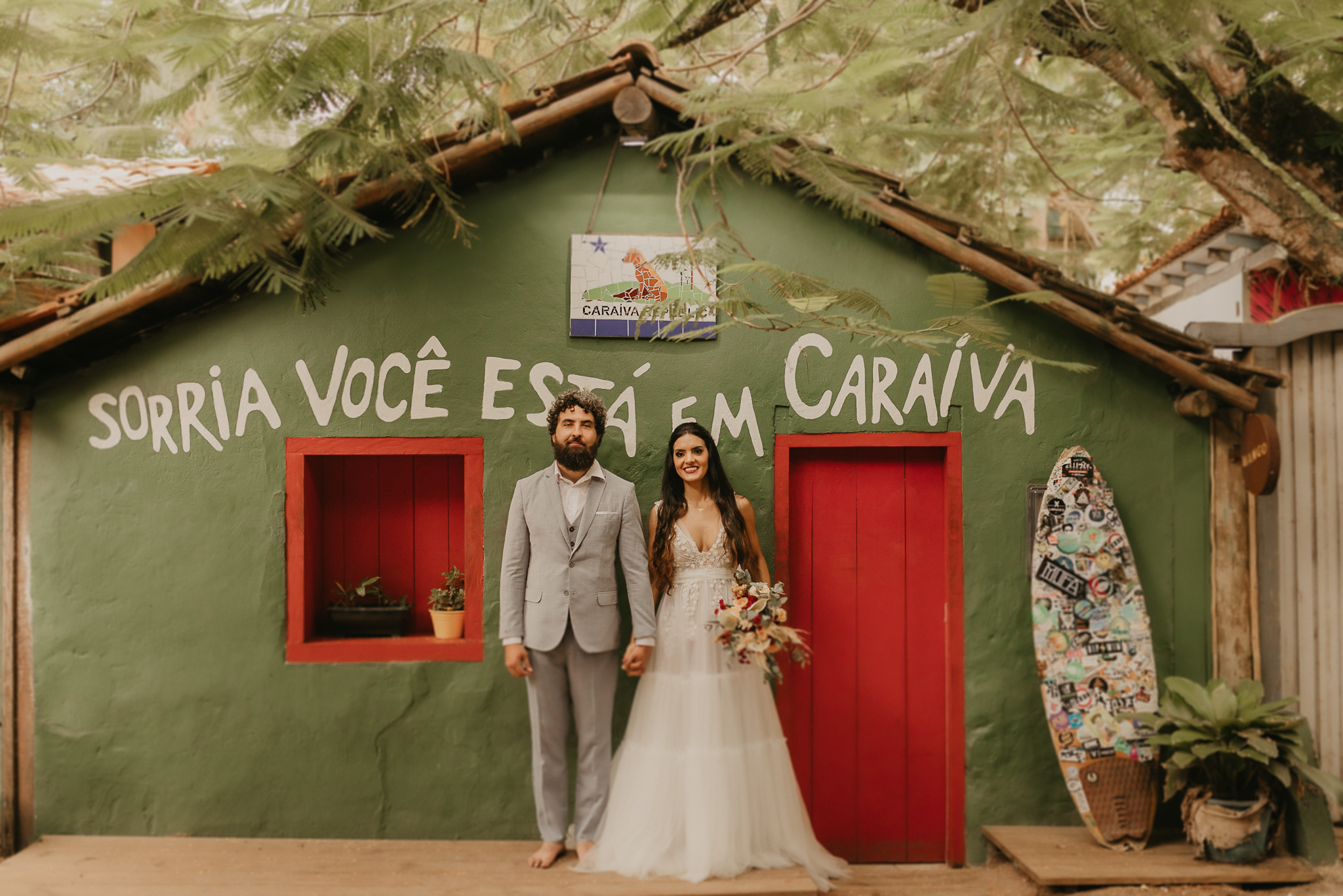 Casamento em Caraíva: Camila e Fred