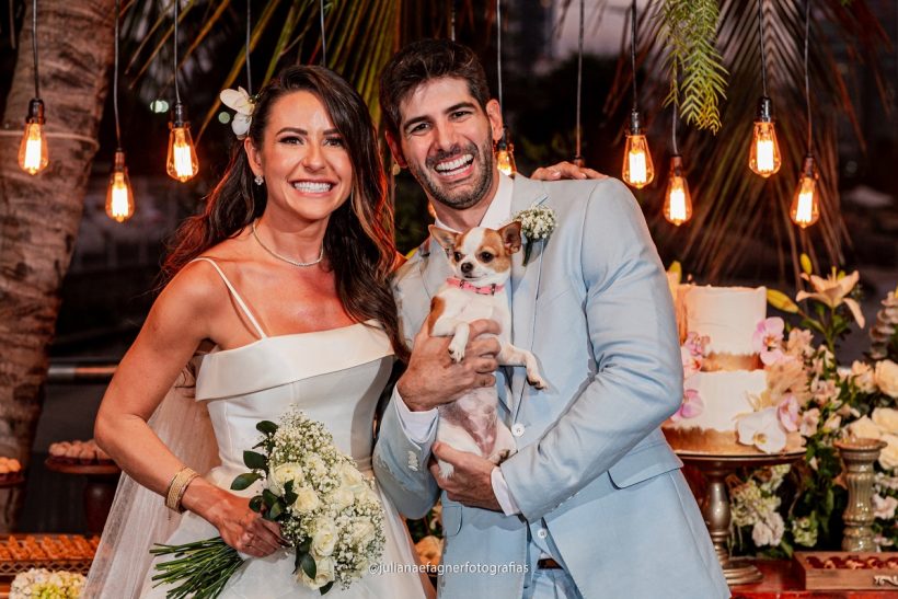 Casamento no Jardins da Praia: Natasha e Felipe