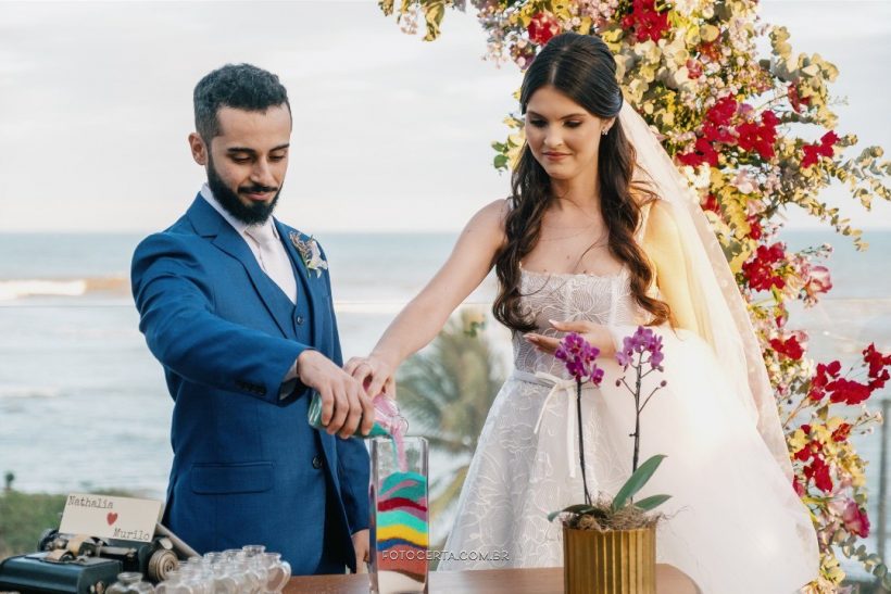 Casamento com Decoração Estilo Orgânica: Isabele e Marcio