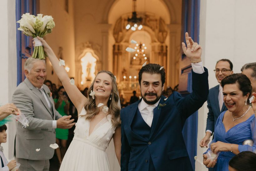 Casamento com Decoração Estilo Orgânica: Isabele e Marcio