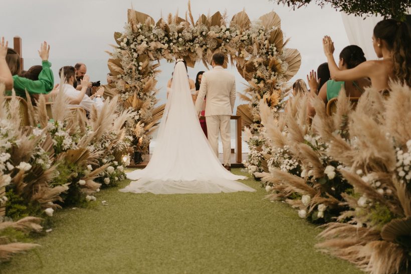 Casamento no Canto do Mar: Thalyta e Nathan