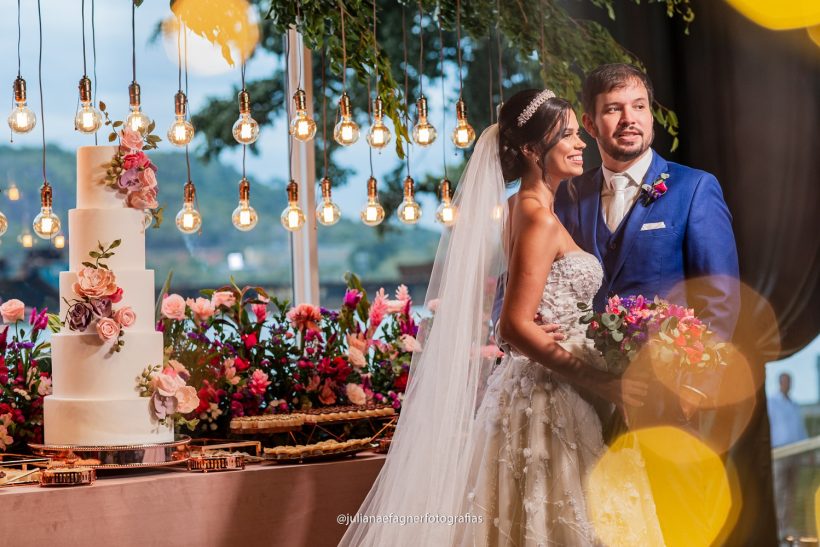 Casamento no Jardins da Praia: Isabella e Pedro