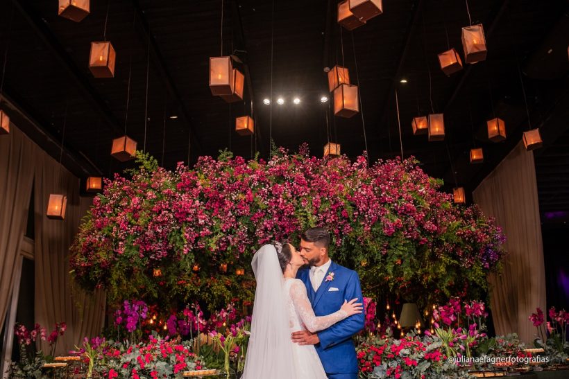 Casamento Estilo Romântico: Thailane e Glauco